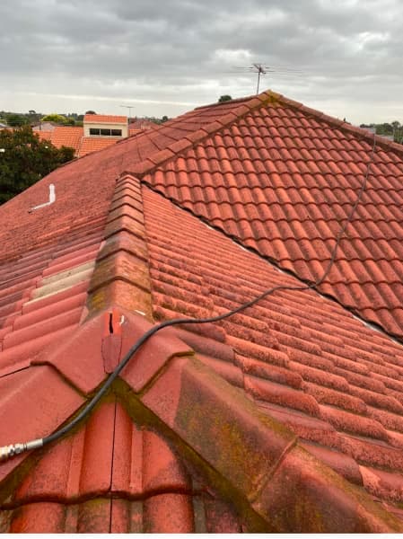 Before Roof Restoration